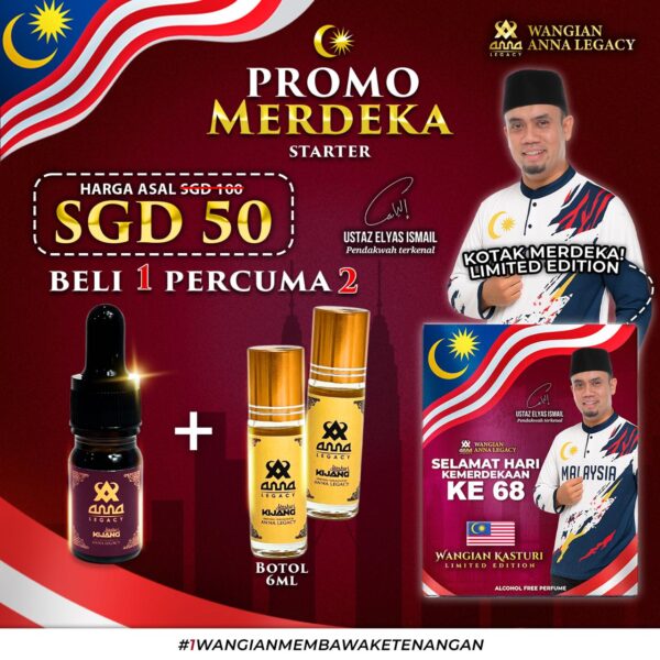 STARTER SGD50 - 1 BOTOL FREE 2 BOTOL (CALL FIRST BEFORE DELIVERY)